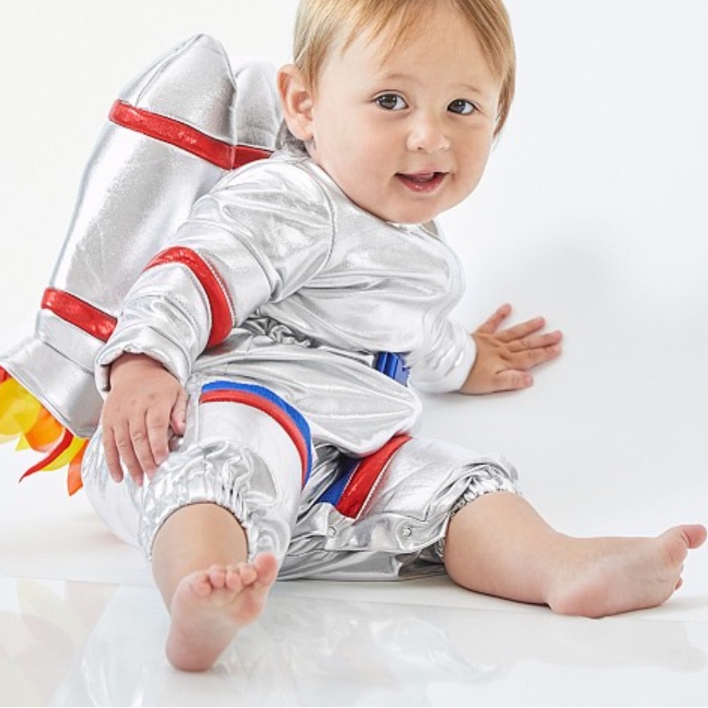 Pottery barn kids astronaut costume